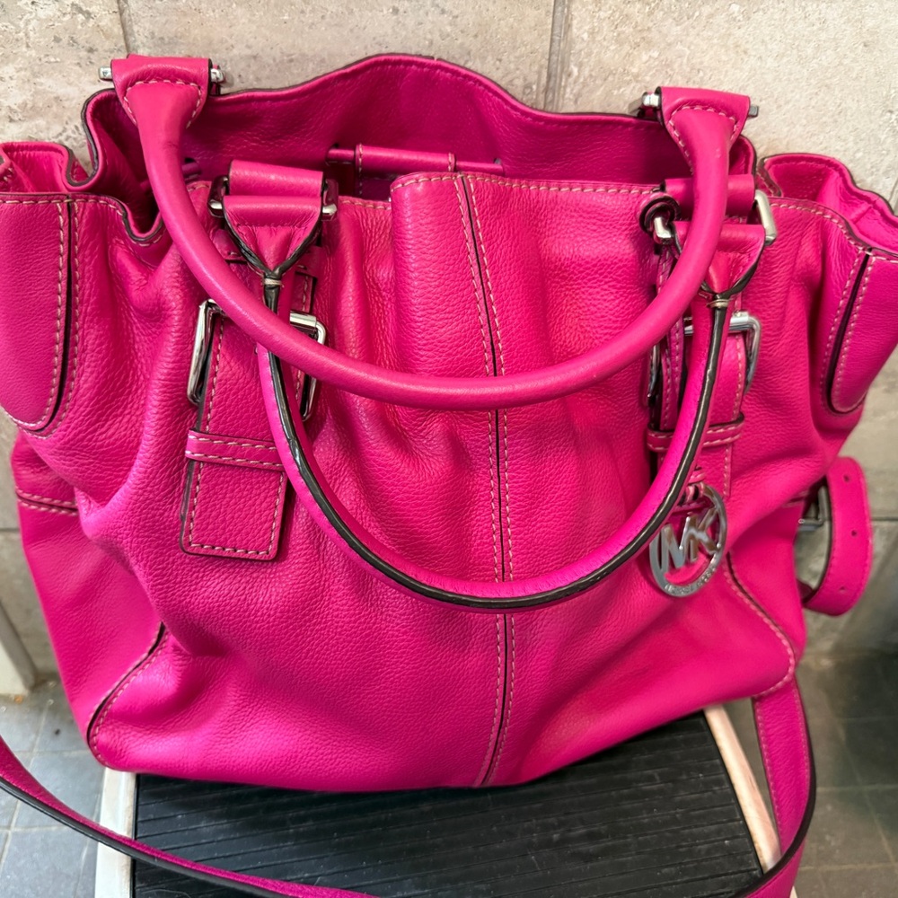 Michael Kors Fuchsia Shoulder Bag